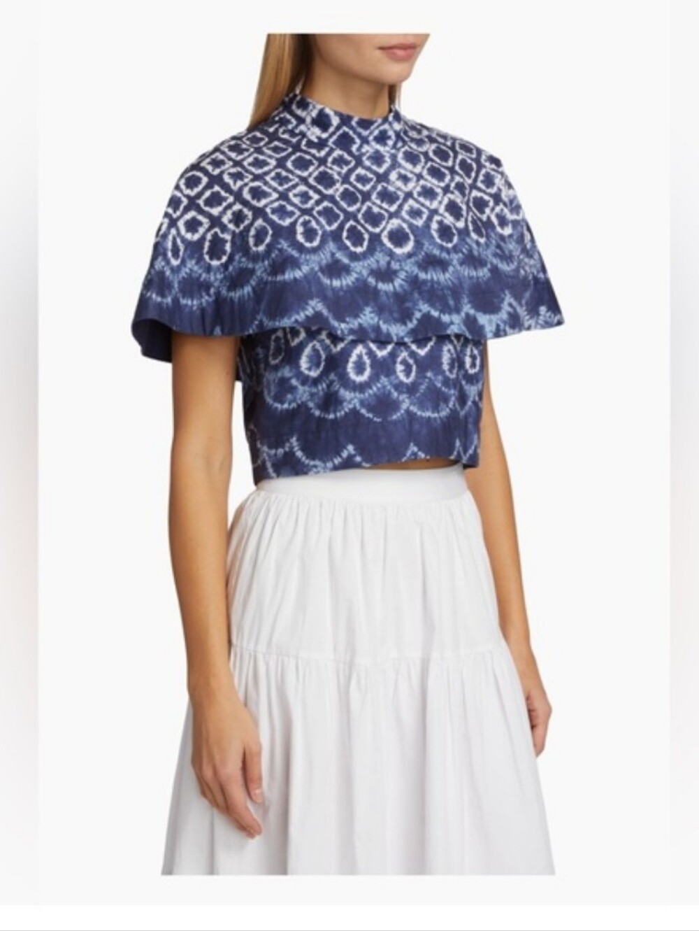NWT! Sea New York Blythe Tie-Dye Cape Top 4 - Picture 3 of 10